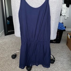 Aerie navy blue romper